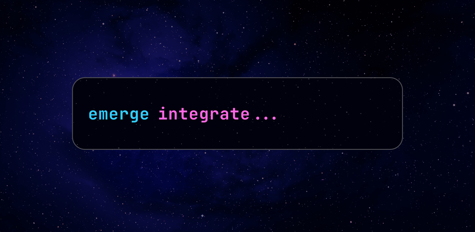 The Emerge CLI