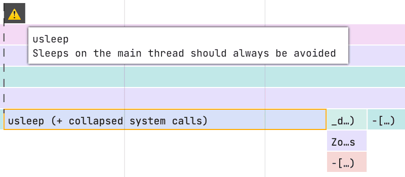 Zoom app performance insight